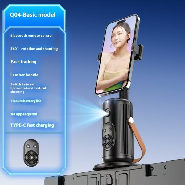 Smart AI Face Recognition Mobile Live Streaming Bluetooth Selfie Holder - Image 8