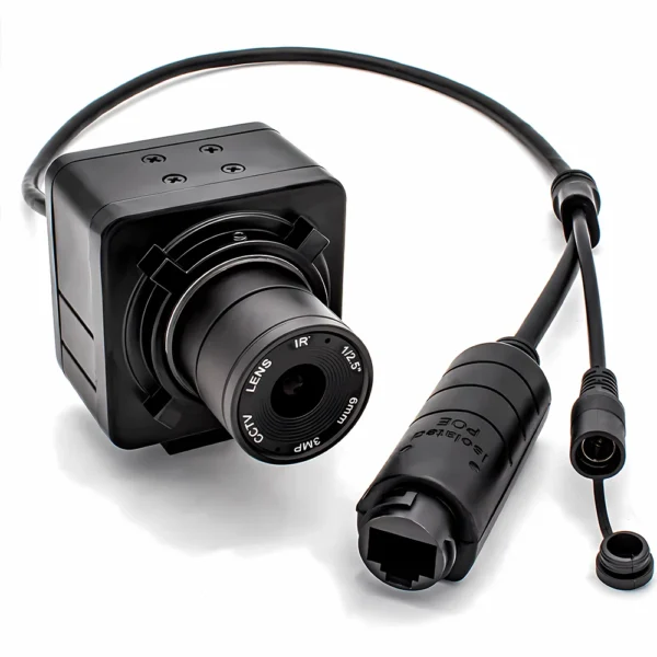 WGWK 4K 8MP Surveillance IP Camera Onvif Fixed Focus Lens POE48V Digital Live Stream MINI Metal Box Security Industrial Webcam - Image 3
